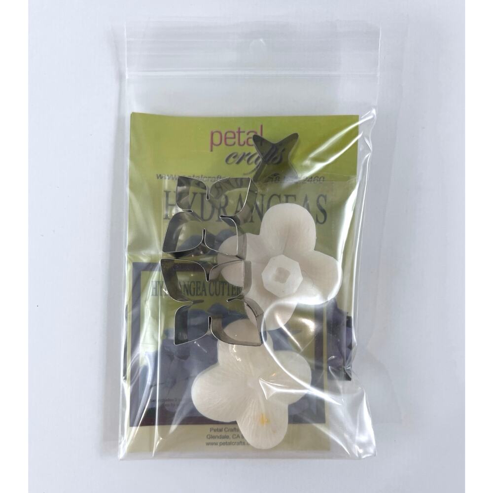 Petal Crafts Hydrangea Cutter & Veiner Set – Sugar Flowers Cake Decorating